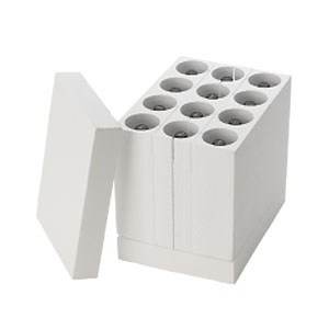 12 Bottle Polystyrene Wine Packaging with Carton